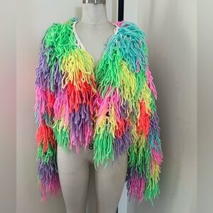 PrettyLittleThing Multicolor Knit Shawl